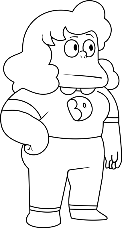 Sadie Steven Universe Coloring Pages