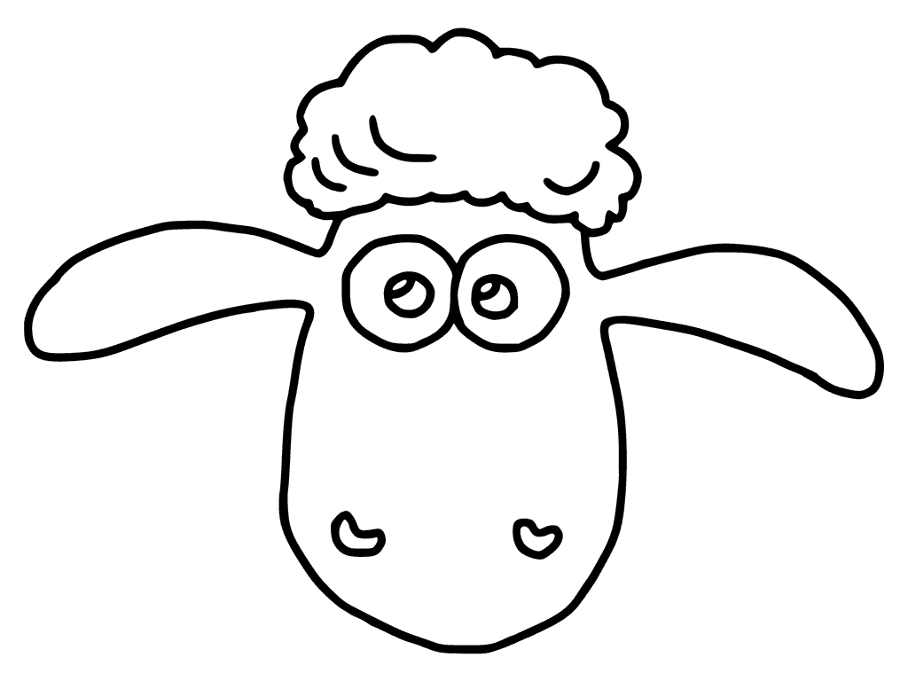 Shaun The Sheep Coloring Pages