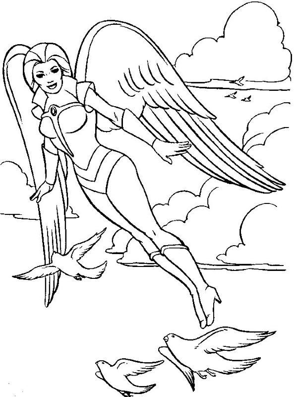 She Ra Princess Of Power Coloring Pages