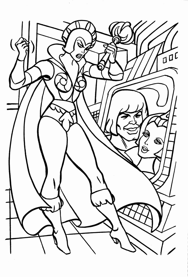 She Ra Villian Coloring Pages