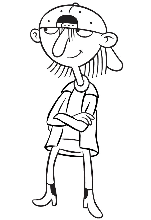 Sid Hey Arnold Coloring Pages