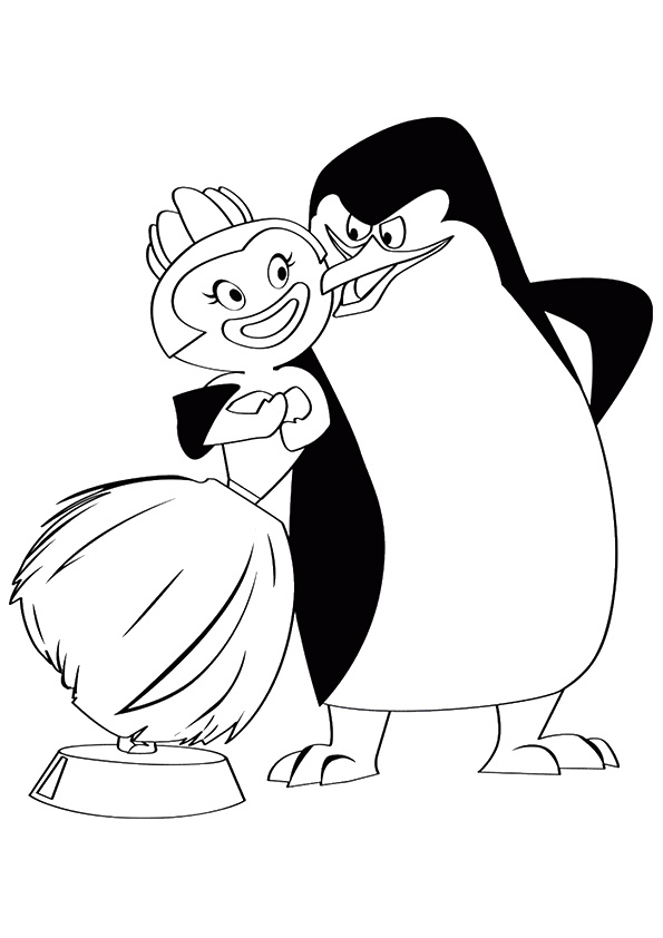 Skipper - Madagascar Coloring Pages