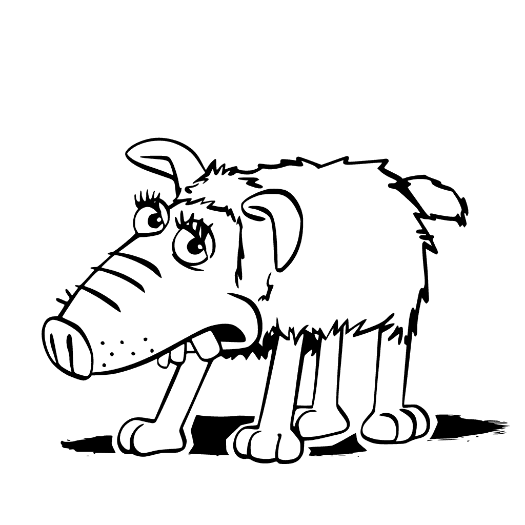 Slip Shaun The Sheep Coloring Pages