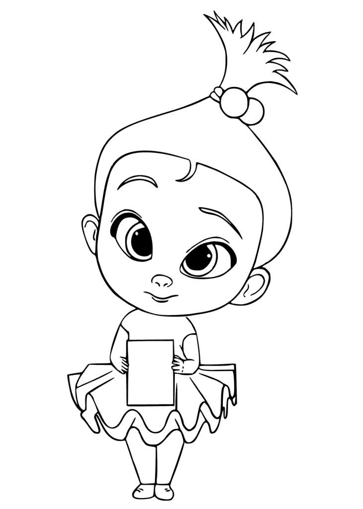 Staci Boss Baby Coloring Pages