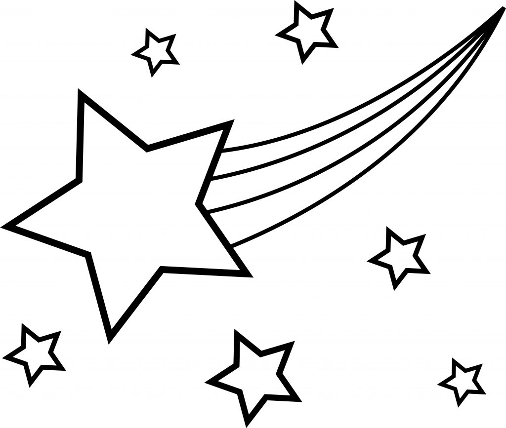 Stars in the Sky Coloring Page