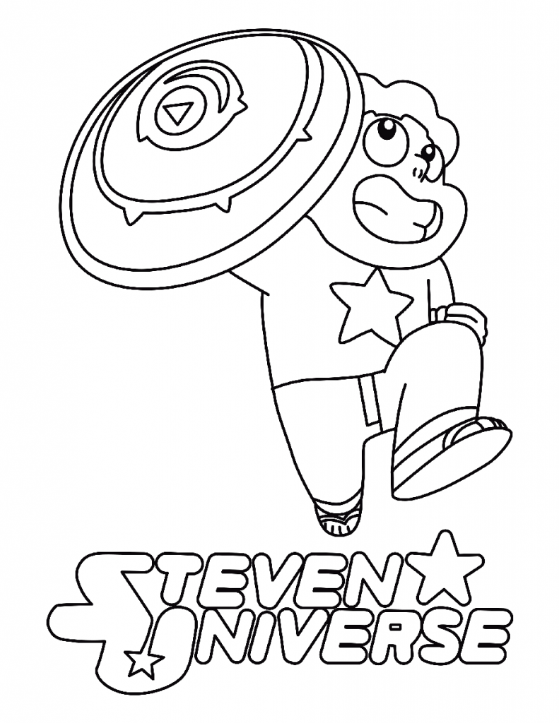 Steven Universe Coloring Page Printable