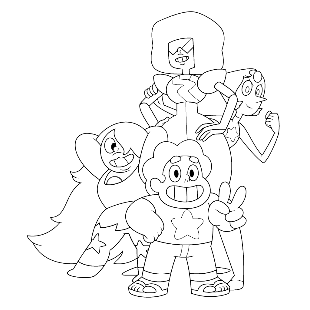 Steven Universe Coloring Pages