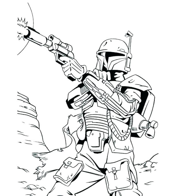 Stormtrooper Printable Coloring Pages