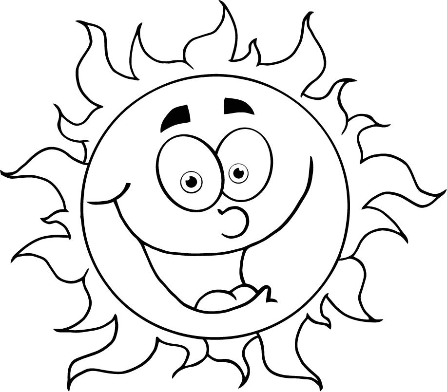 Sun Solar System Coloring Pages