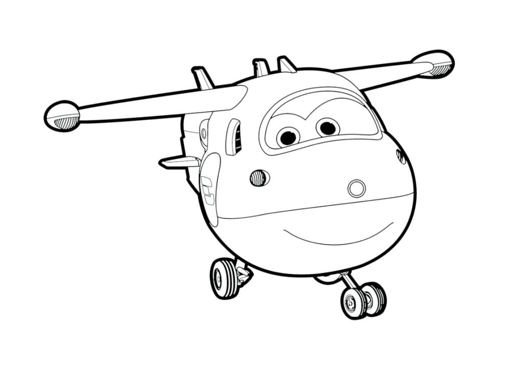 Super Wings Coloring Pages Printables