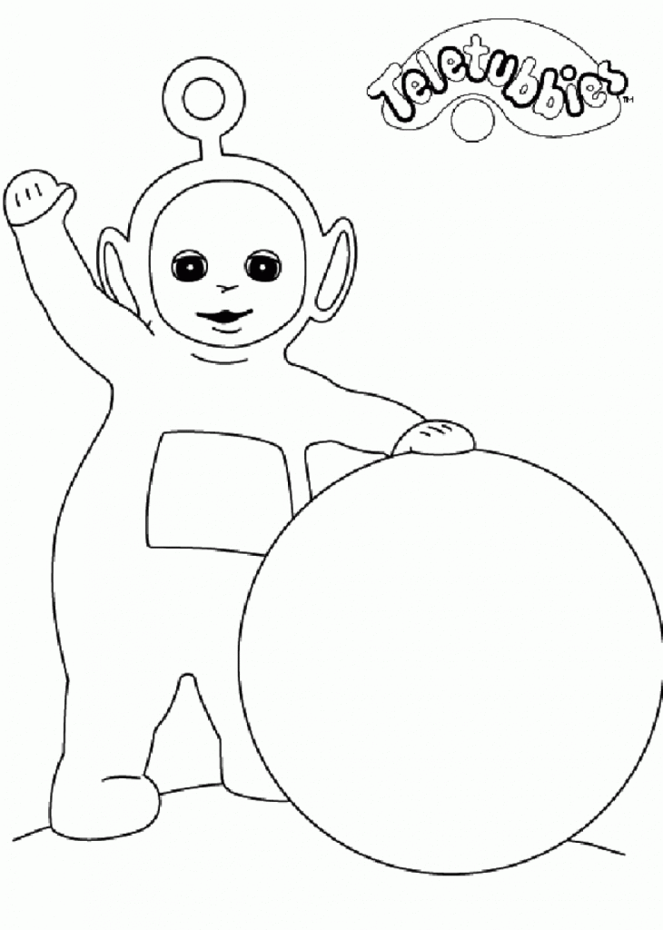 Teletubbies Coloring Pages For Kids