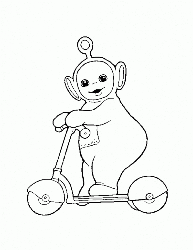 Teletubbies Coloring Pages Photos
