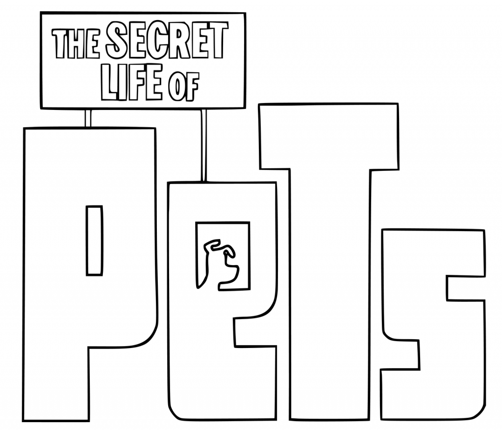 The Secret Life of Pets Movie Coloring Pages