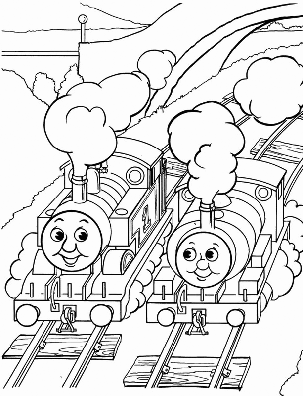 Thomas And Friends Coloring Pages