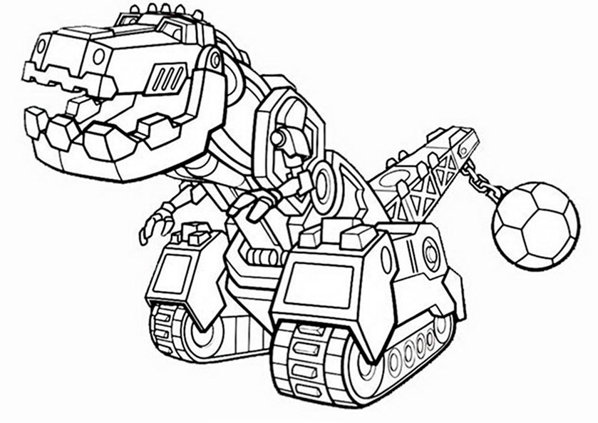 Transformers Rescue Bots Coloring Page