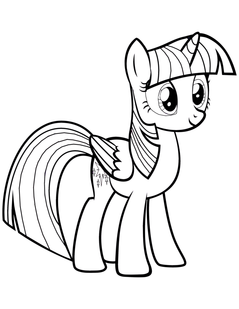 Twilight Sparkle Coloring Page