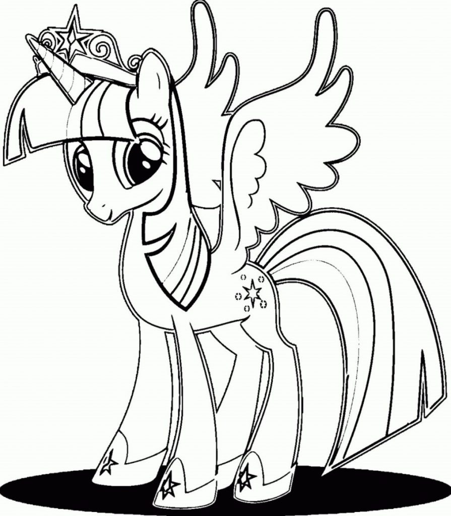 Twilight Sparkle Coloring Pages