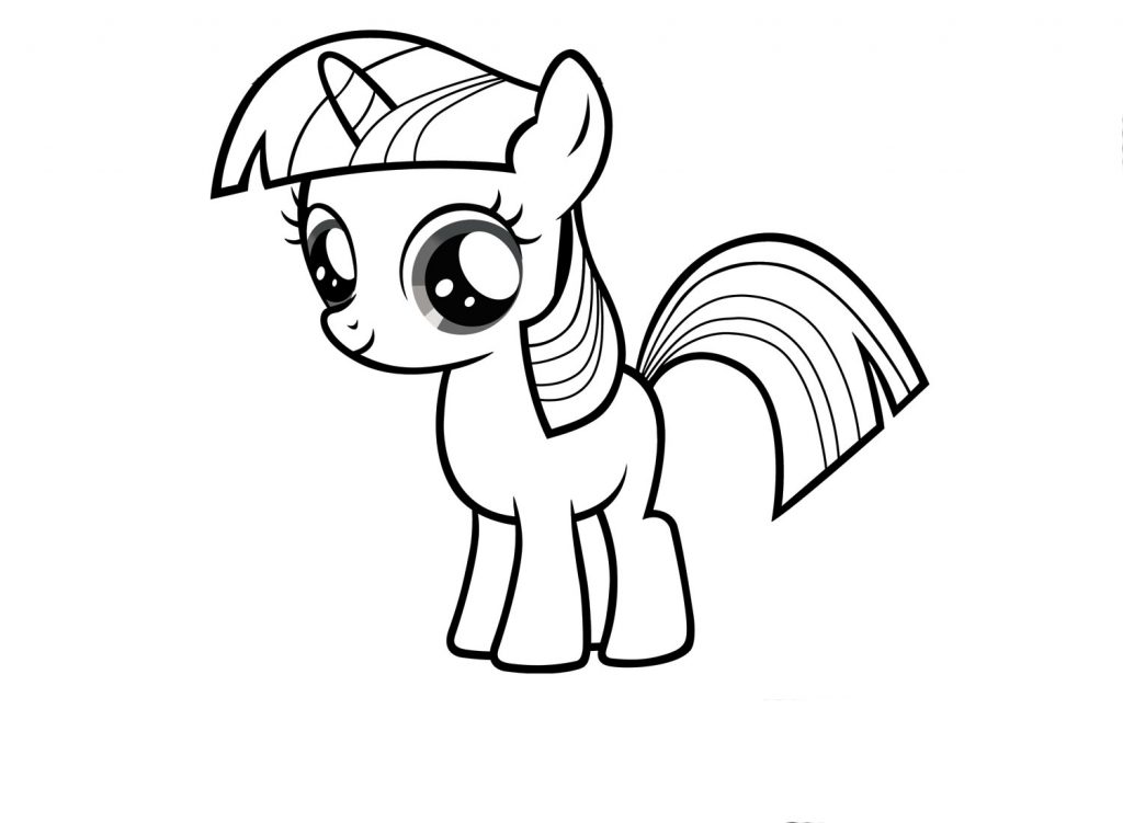 Twilight Sparkle MLP Coloring Page