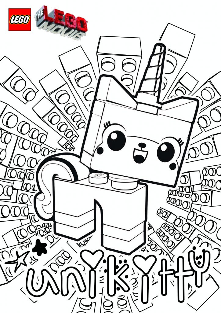 UniKitty - Lego Movie Coloring Pages