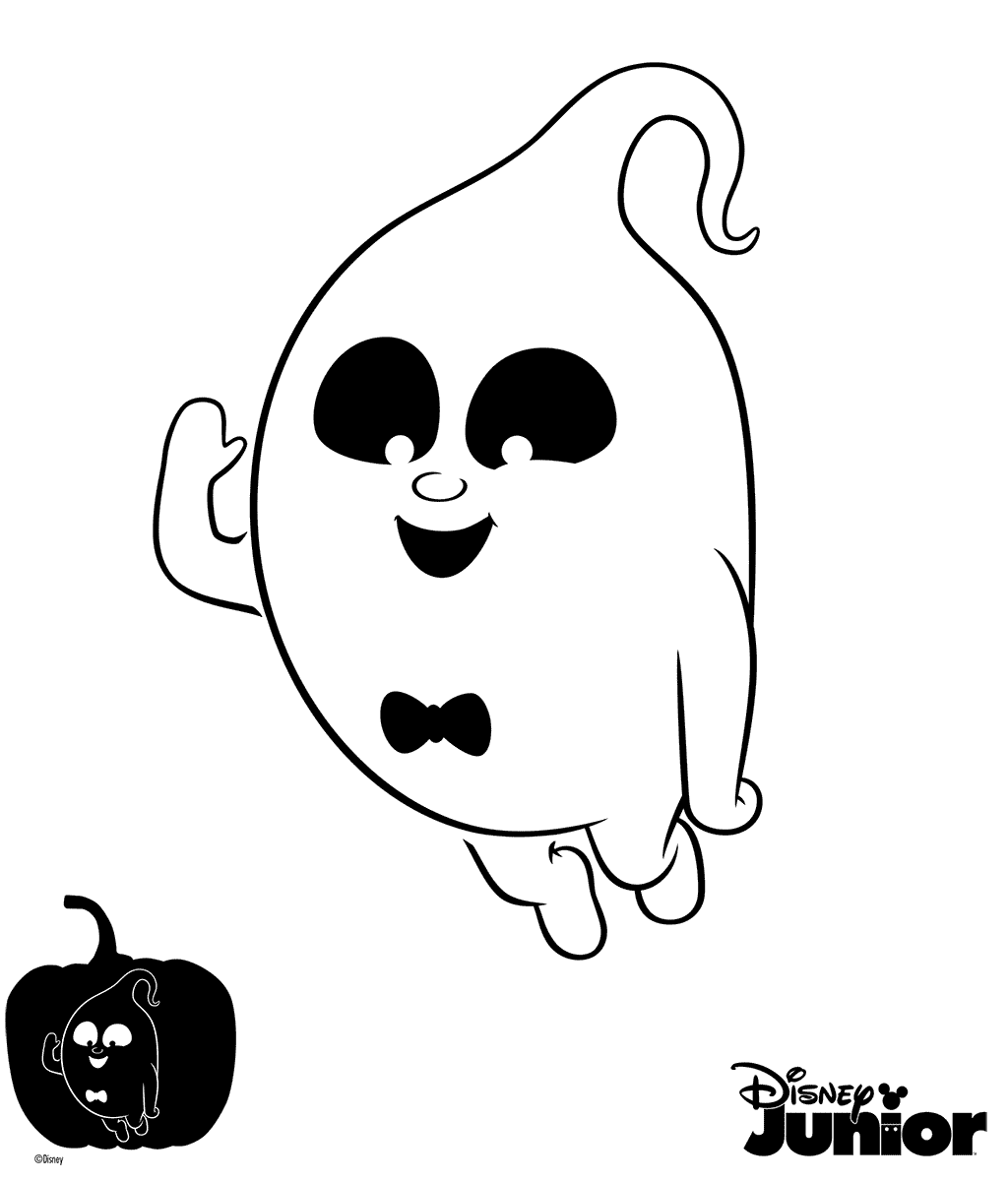 Vampirina Demi Ghost Coloring Pages