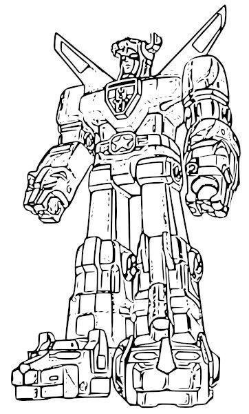 Voltron Defender Coloring Pages