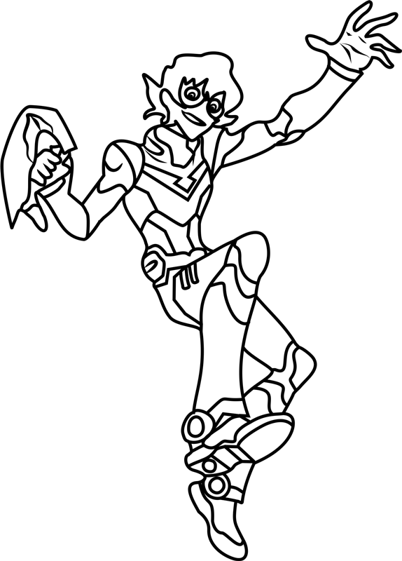 Voltron Pidge Coloring Pages