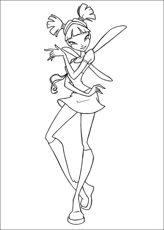 Winx Club Coloring Pages To Print