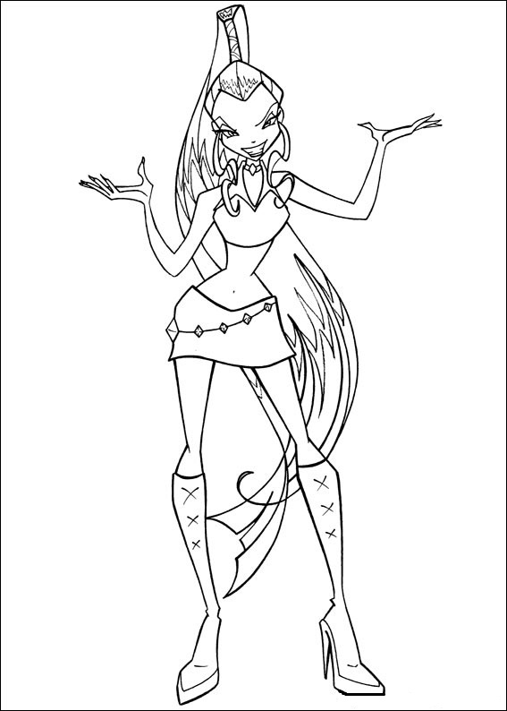 Winx Coloring Pages