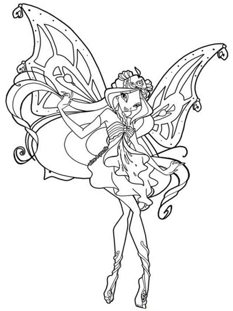Winx Printable Coloring Pages