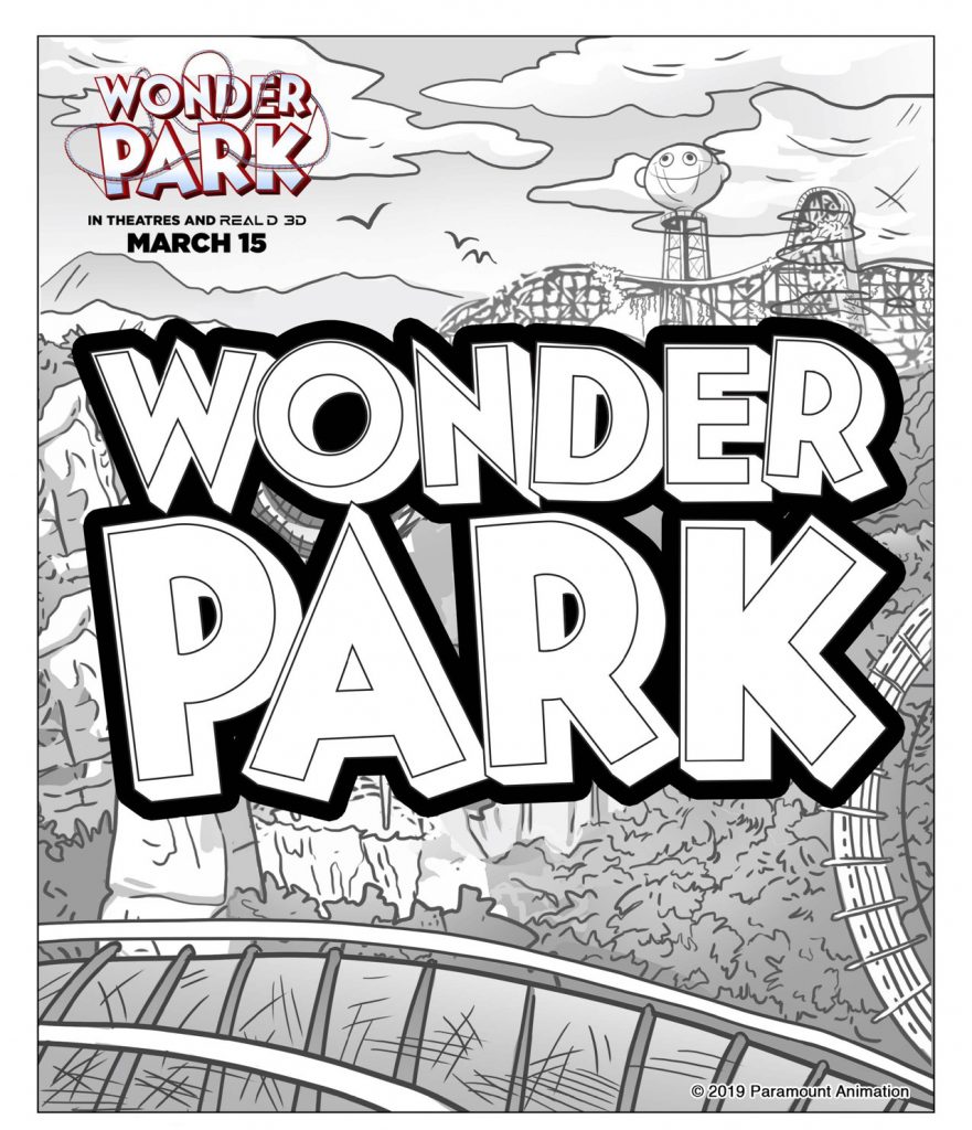 Wonder Park Logo Coloring Pages
