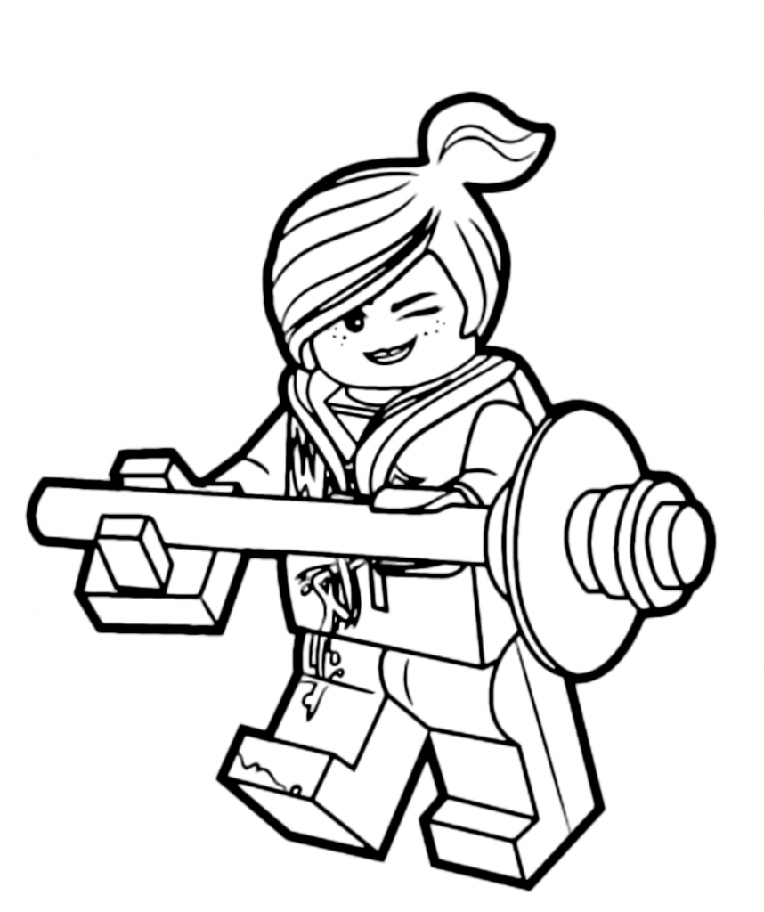 WyldeStyle - Lego Movie Coloring Page