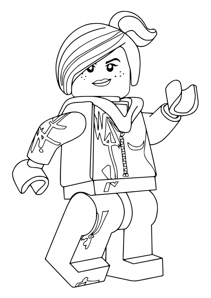 Wyldstyle - Lego Movie Coloring Pages