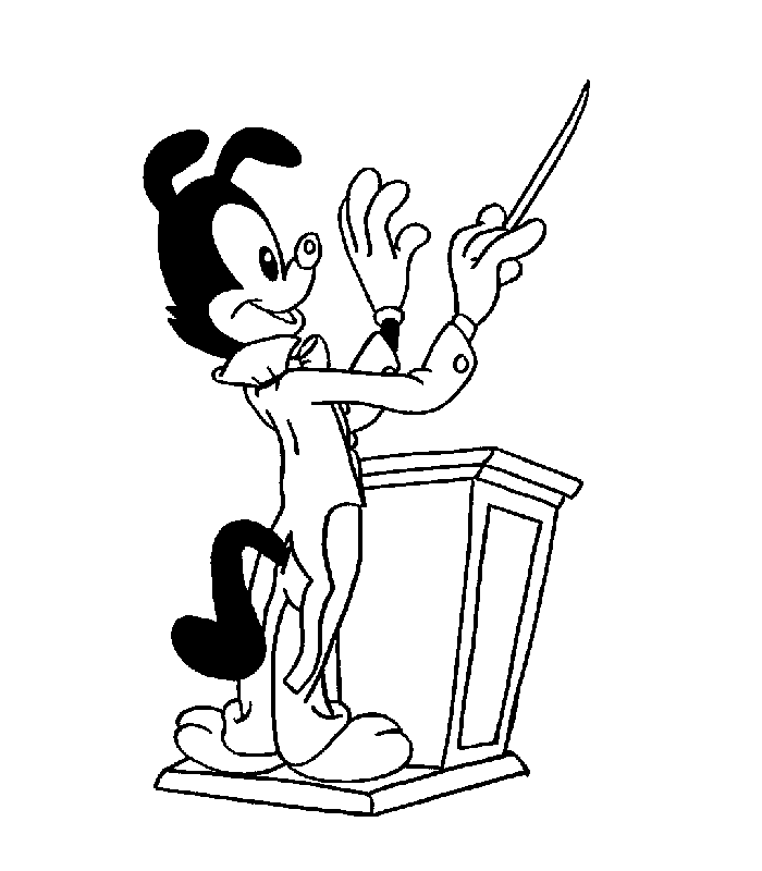 Yakko Animaniacs Coloring Pages