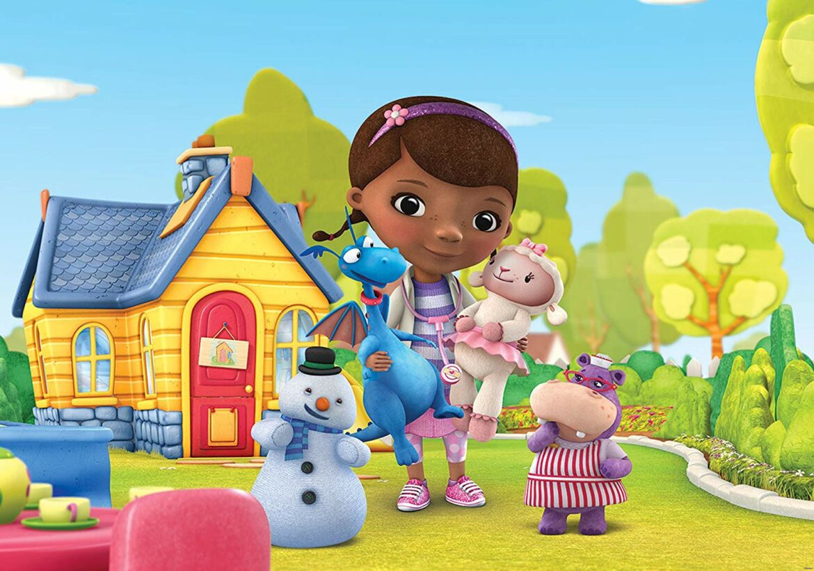 Tranh tô màu Doc McStuffins cho bé gái