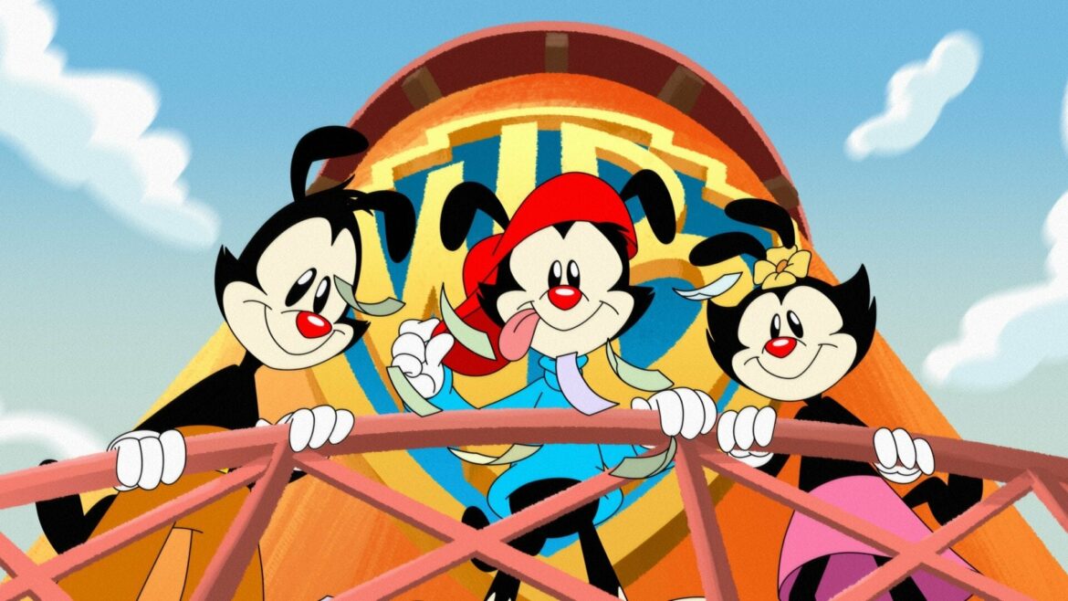 Tranh tô màu Phim hoạt hình Animaniacs vui nhộn cho bé