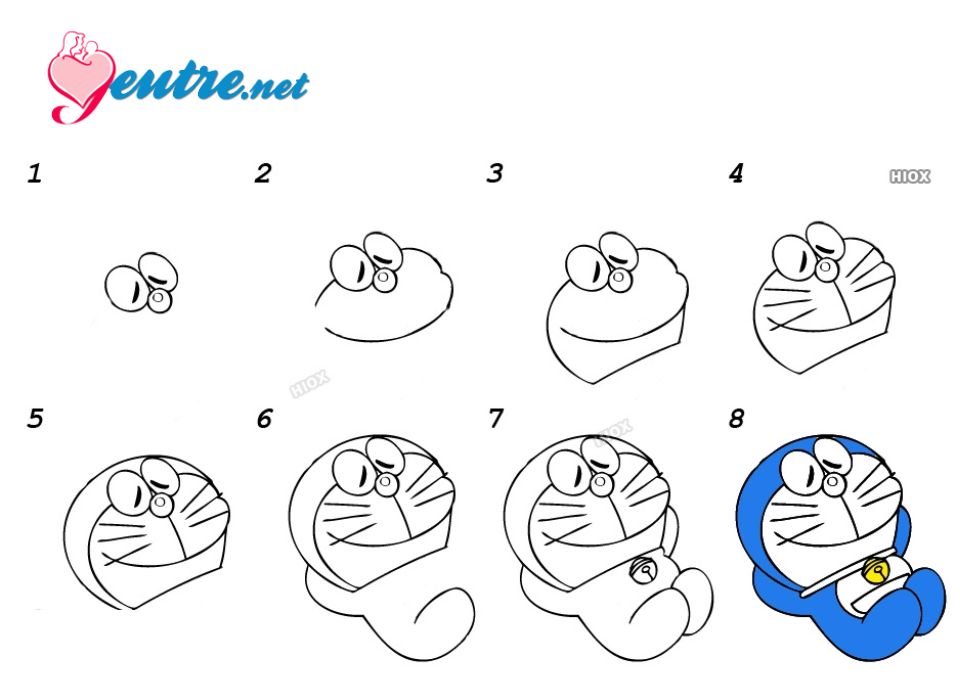 Cách vẽ Doraemon Dạy Vẽ #27 Cách vẽ Doraemon Dạy Vẽ