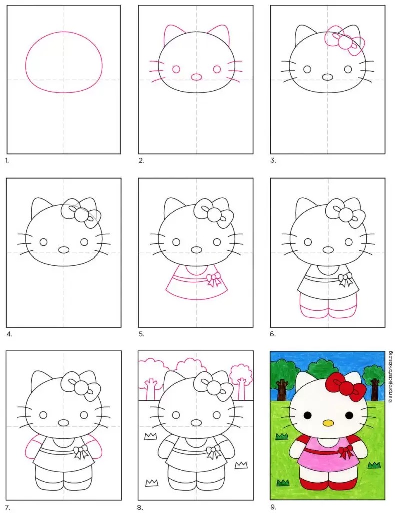 Xem hơn 100 ảnh về hình vẽ mèo hello kitty  daotaonec