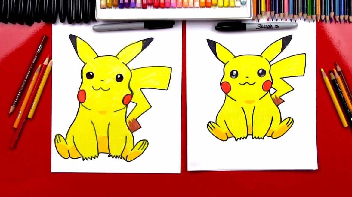 vẽ pikachu