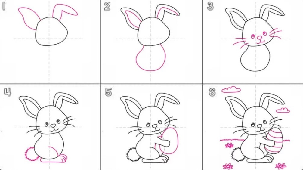 Cách Vẽ Con Thỏ Dễ Dàng Cho Bé – Yeutre.Net